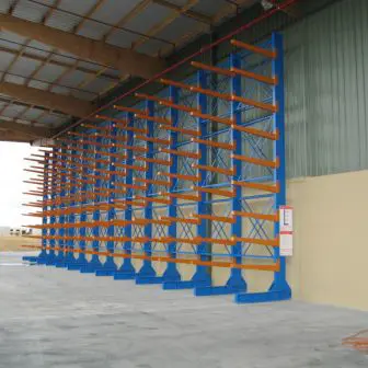 single sided cantilever rack