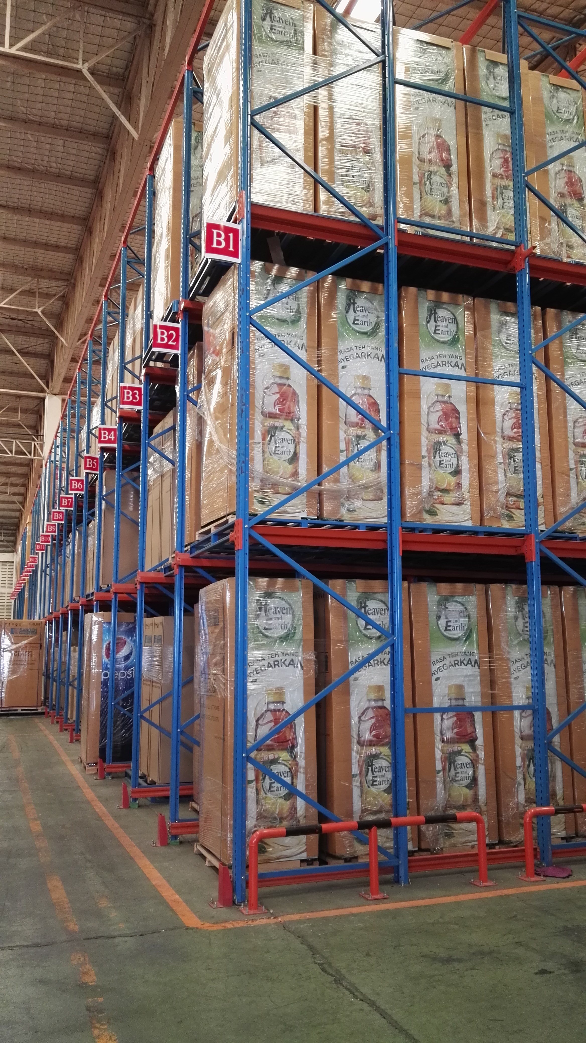 2015 YEAR THAILAND DRIVE IN RACKING PROJECT CASE 1