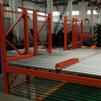 Double Pallets Wide Flow Racking